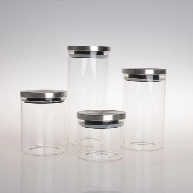 High Borosilicate Glass Storage Jars 1 High Borosilicate Glass Storage Jars 1