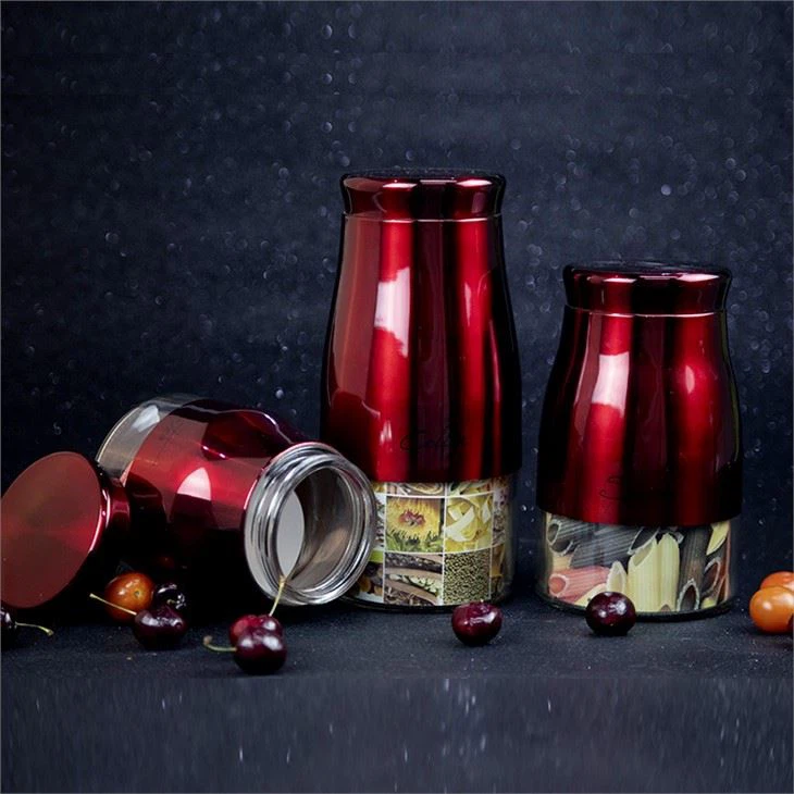 Glass Spice Storage Jar 1 Glass Spice Storage Jar 1
