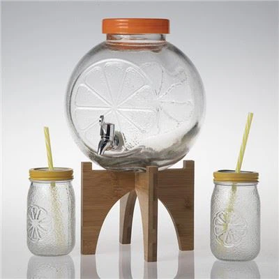 Dosbarthwr Pwnsh Mason Jar