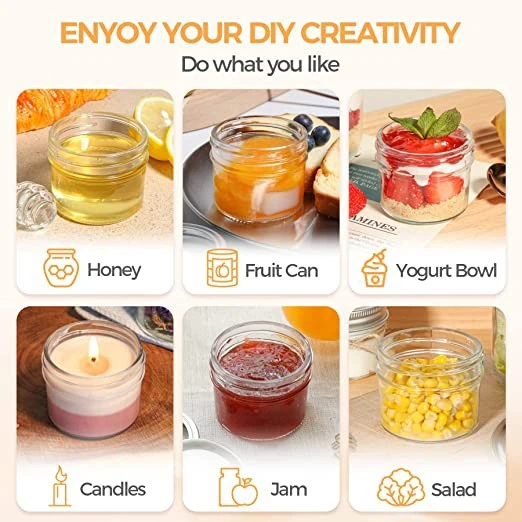 Mini Mason Jars 4oz