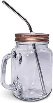 Mwg Jar Mason 20 owns gyda Handle