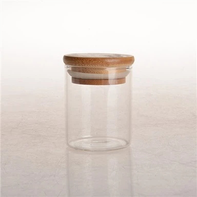 Jar Storio Gyda Chaead Bambŵ