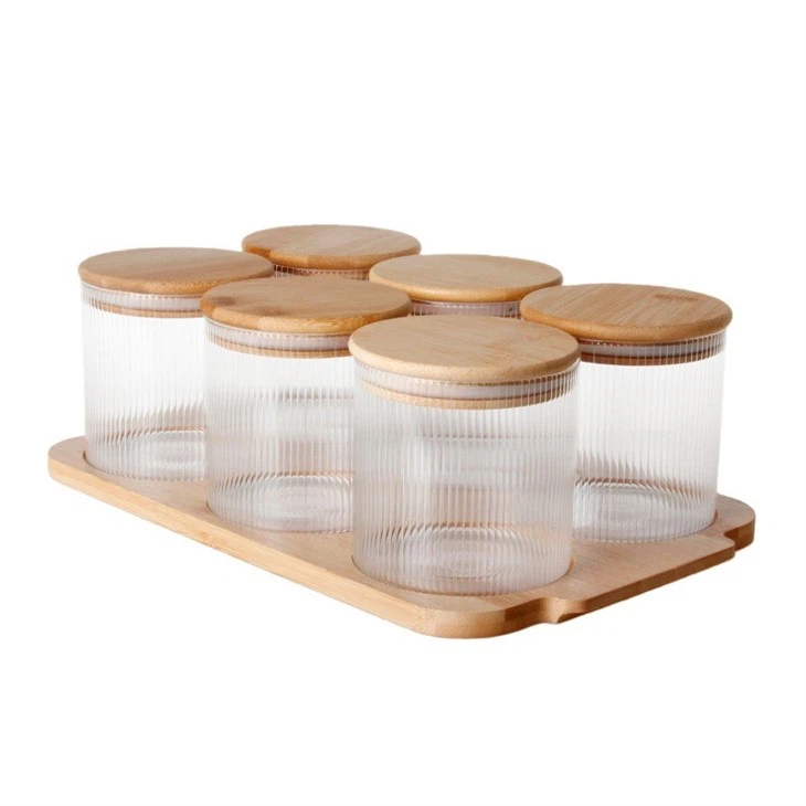 Premium 6-Piece High Borosilicate Glass Jar suppliers